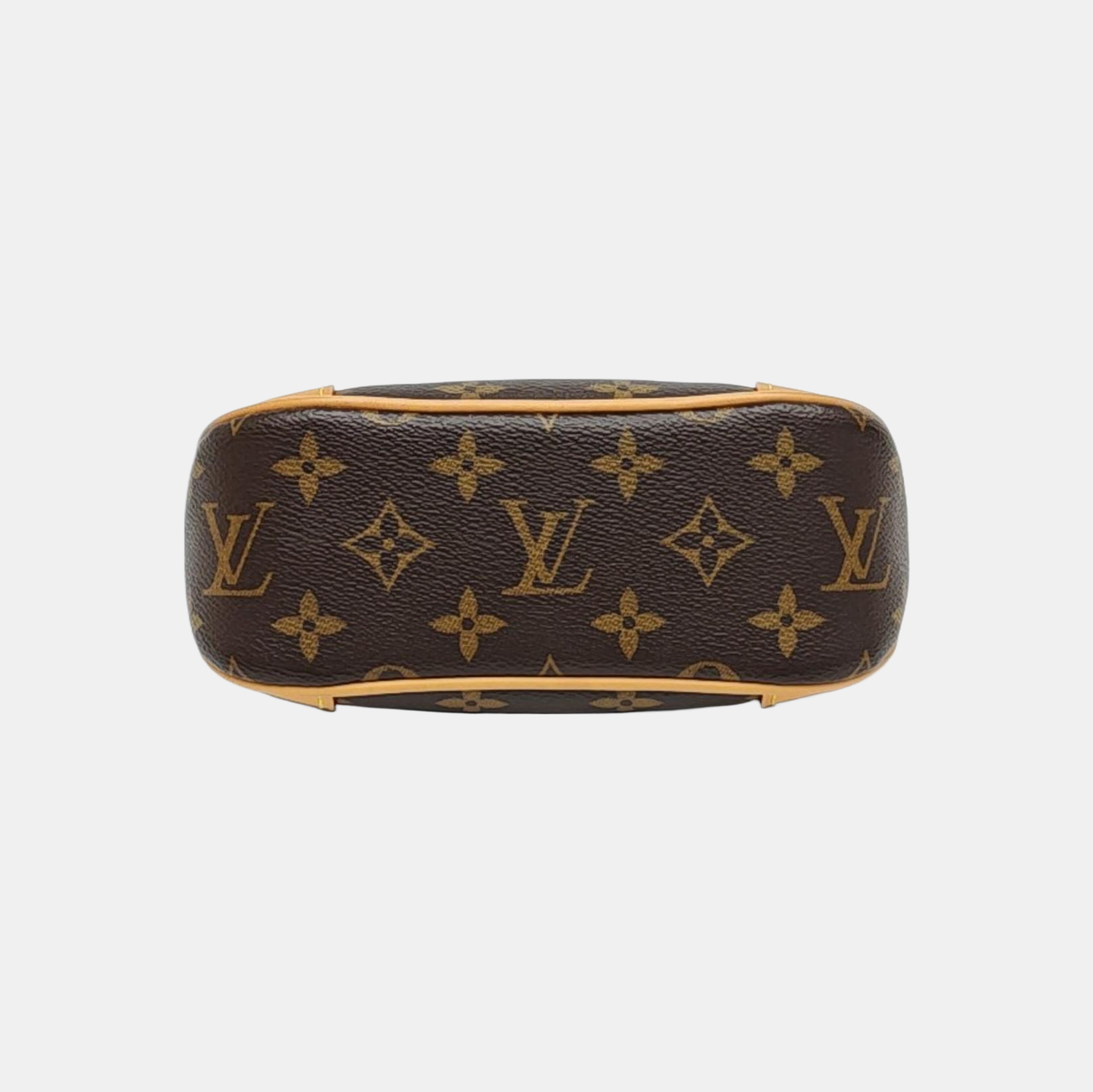 BOULOGNE Nano Monogram Coated Canvas Brown