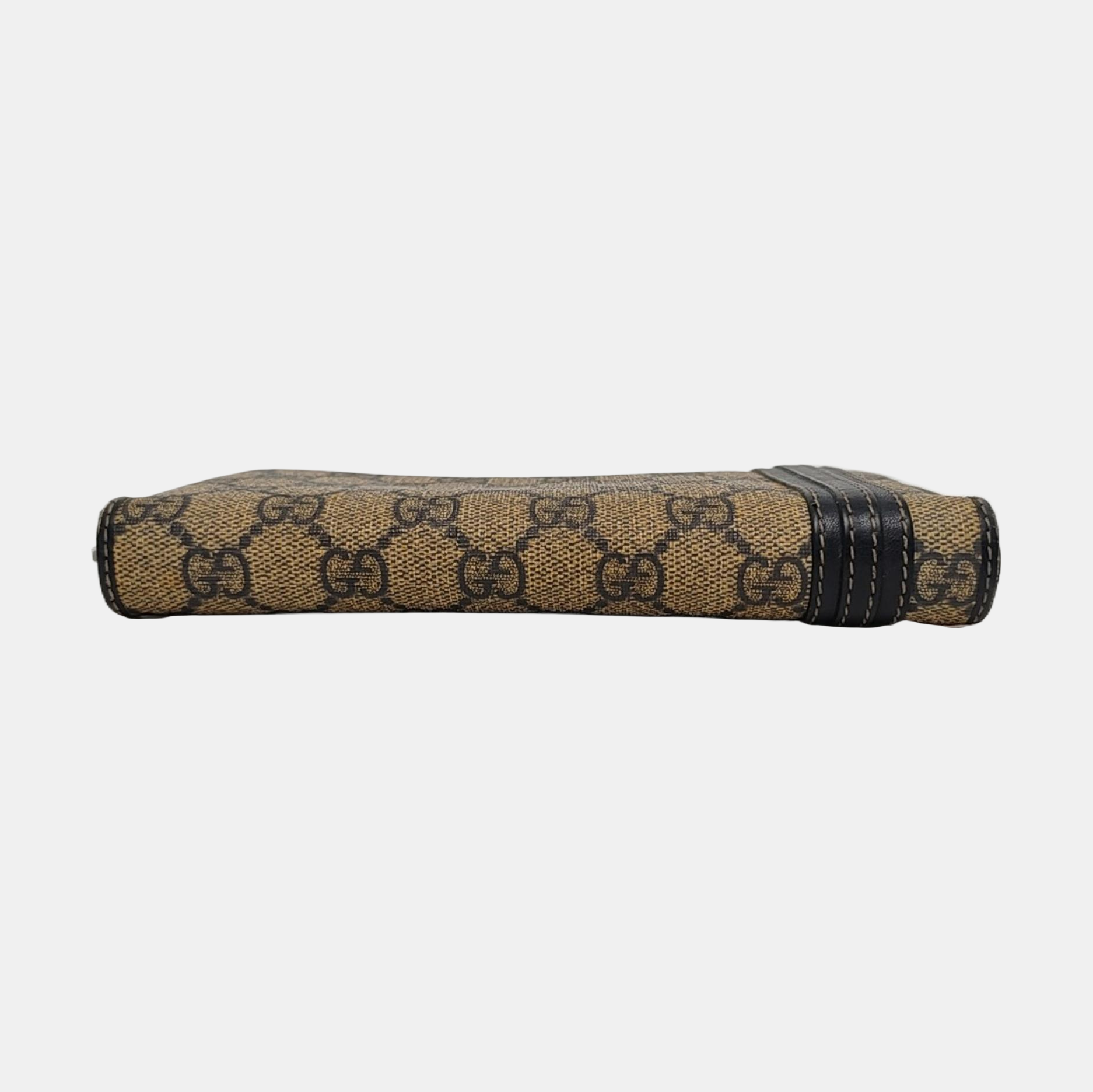 Monogram Coated Canvas Wallet Beige