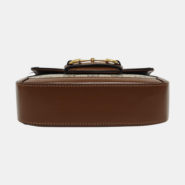 Horsebit 1955 Mini Coated Canvas Beige