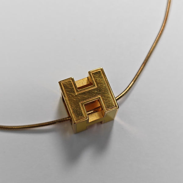 Cage D'h 925 Sterling Silver Gold Necklace