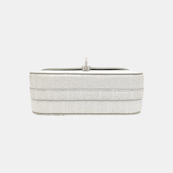 Calfskin Shoulder Bag White