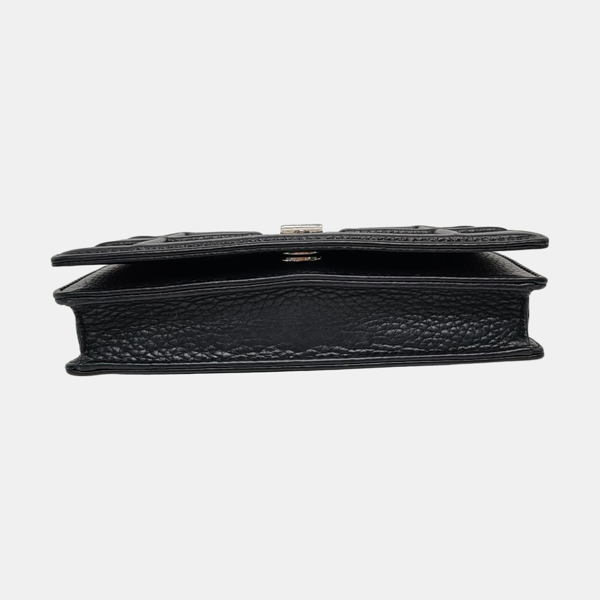 Authenticated pre-owned  Diorama Calfskin Black - Shoulder Bag at Looply