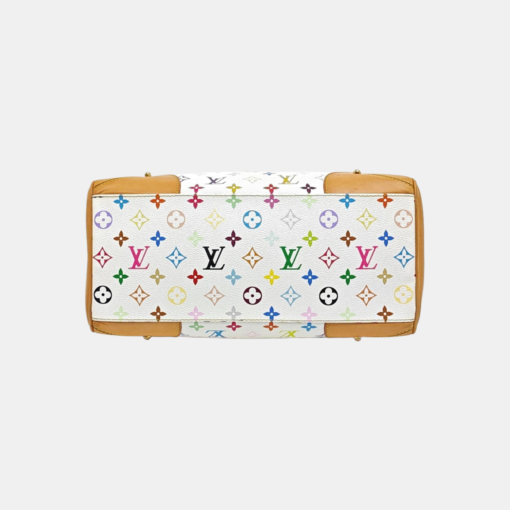 LV × TM CLAUDIA Monogram Coated Canvas White