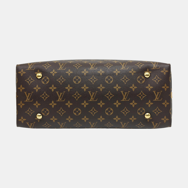 CARRYALL MM Monogram Coated Canvas Brown