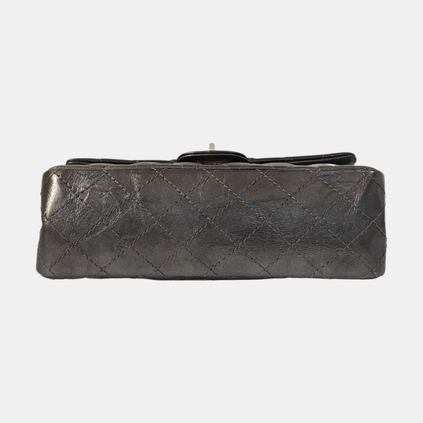 2.55 225 (small) Quilted Calfskin Gray