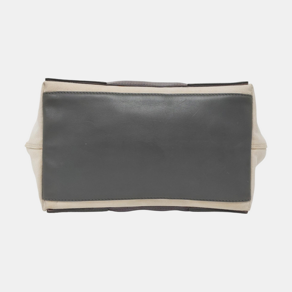 Navy Small Canvas White