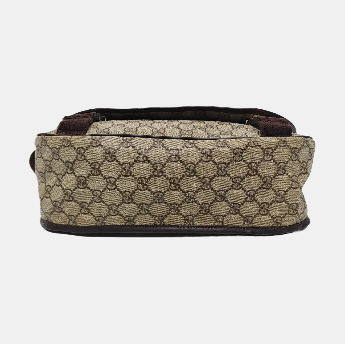 GG Imprime Monogram Coated Canvas Brown