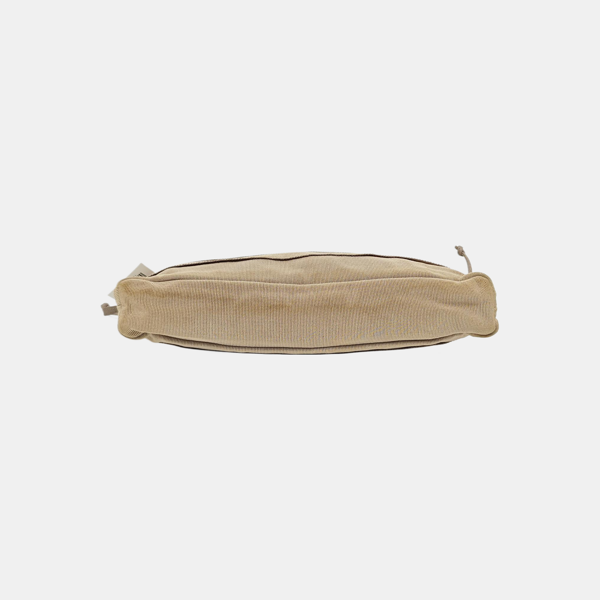 Nylon Top Handle Bag Beige