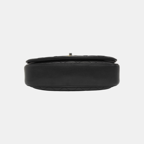 Caviar Quilted Grained Calfskin Black