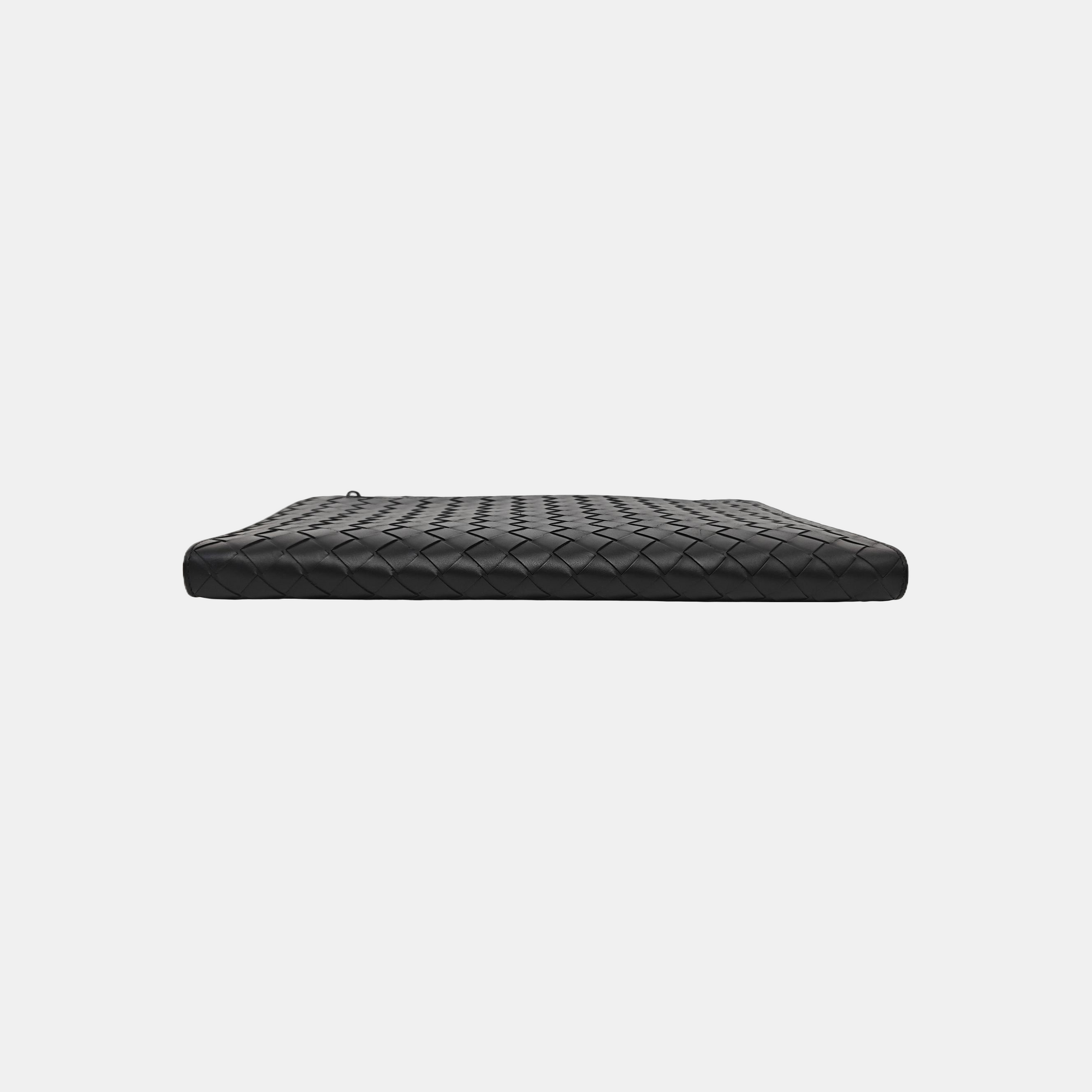 Calfskin Clutch Small Black