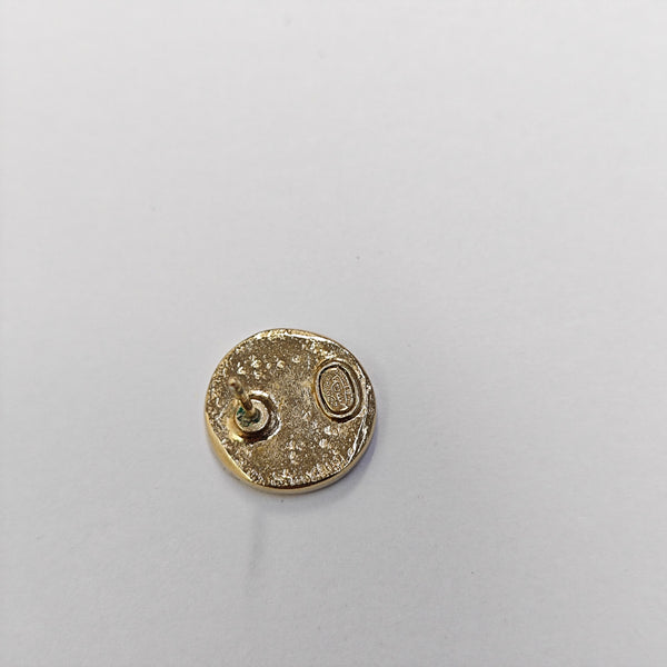 Metal Gold Stud Earrings