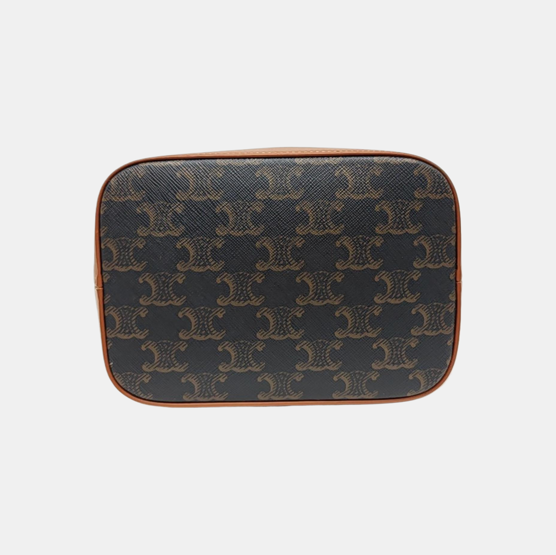TRIOMPHE CANVAS Small Coated Canvas Brown