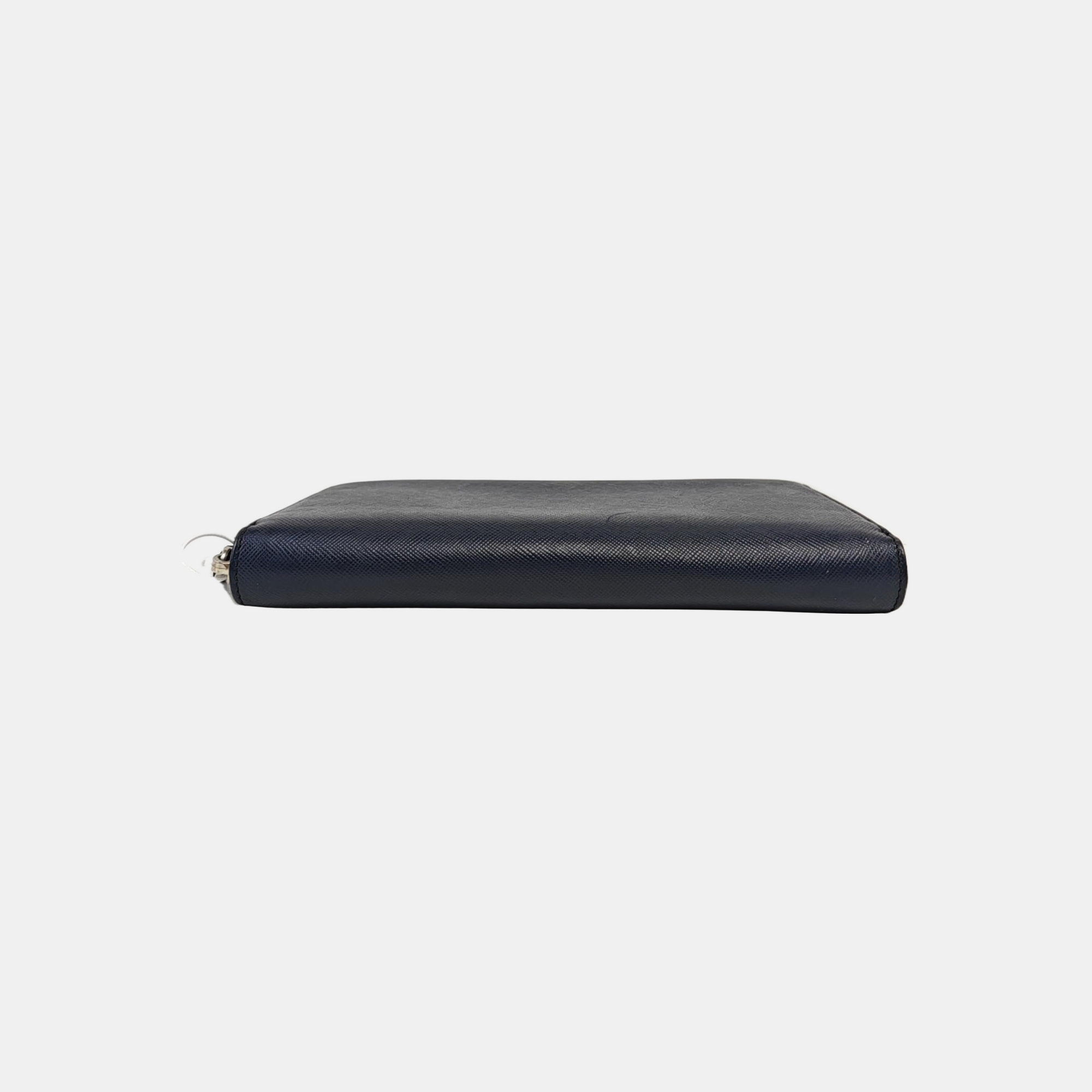 Saffiano Calfskin Wallet Blue