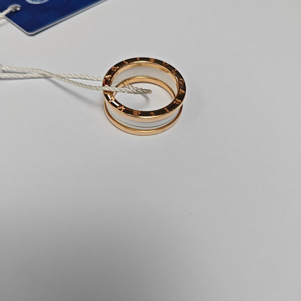 B.ZERO1 18k Rose Gold Ring EU 60