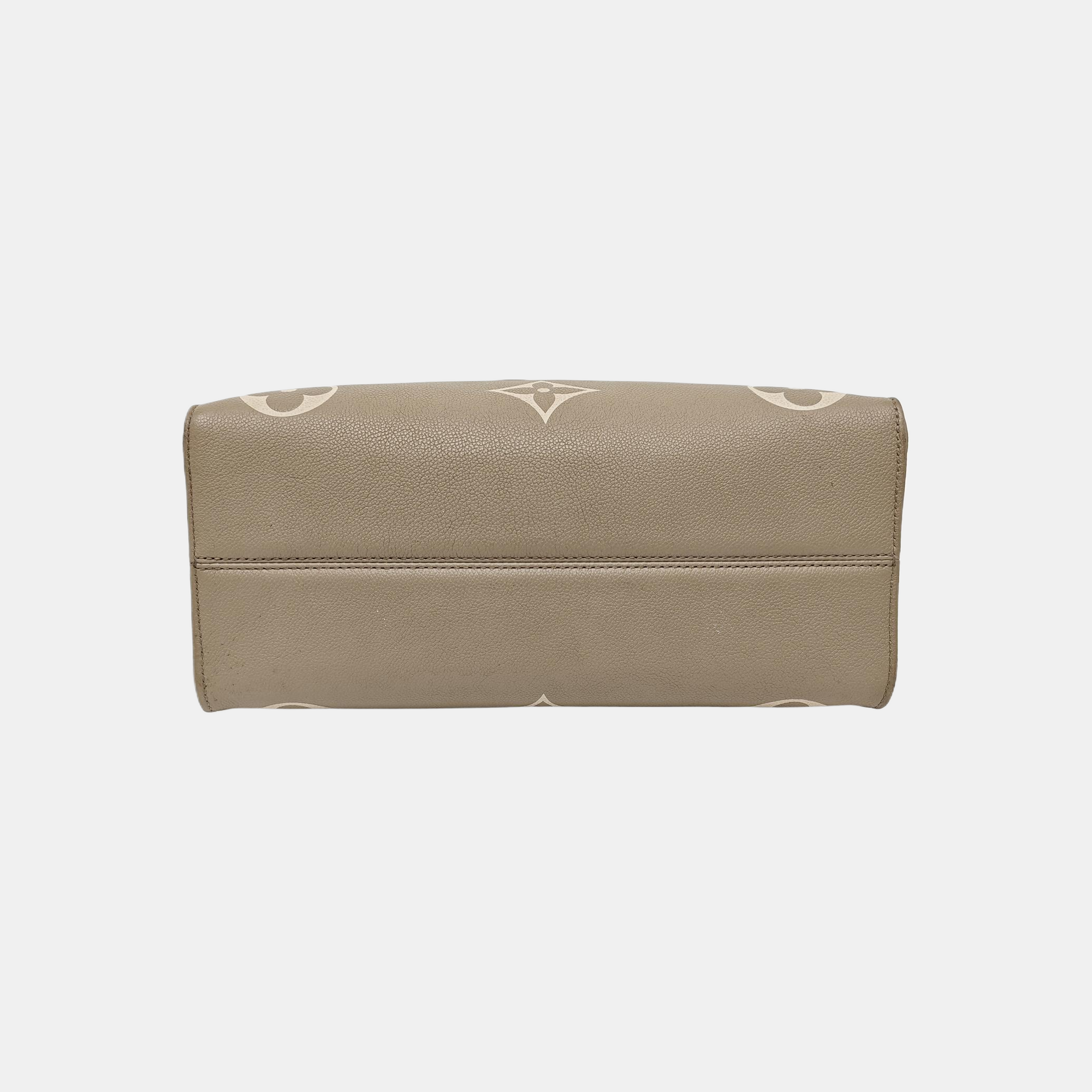 ONTHEGO MM Monogram Calfskin Gray