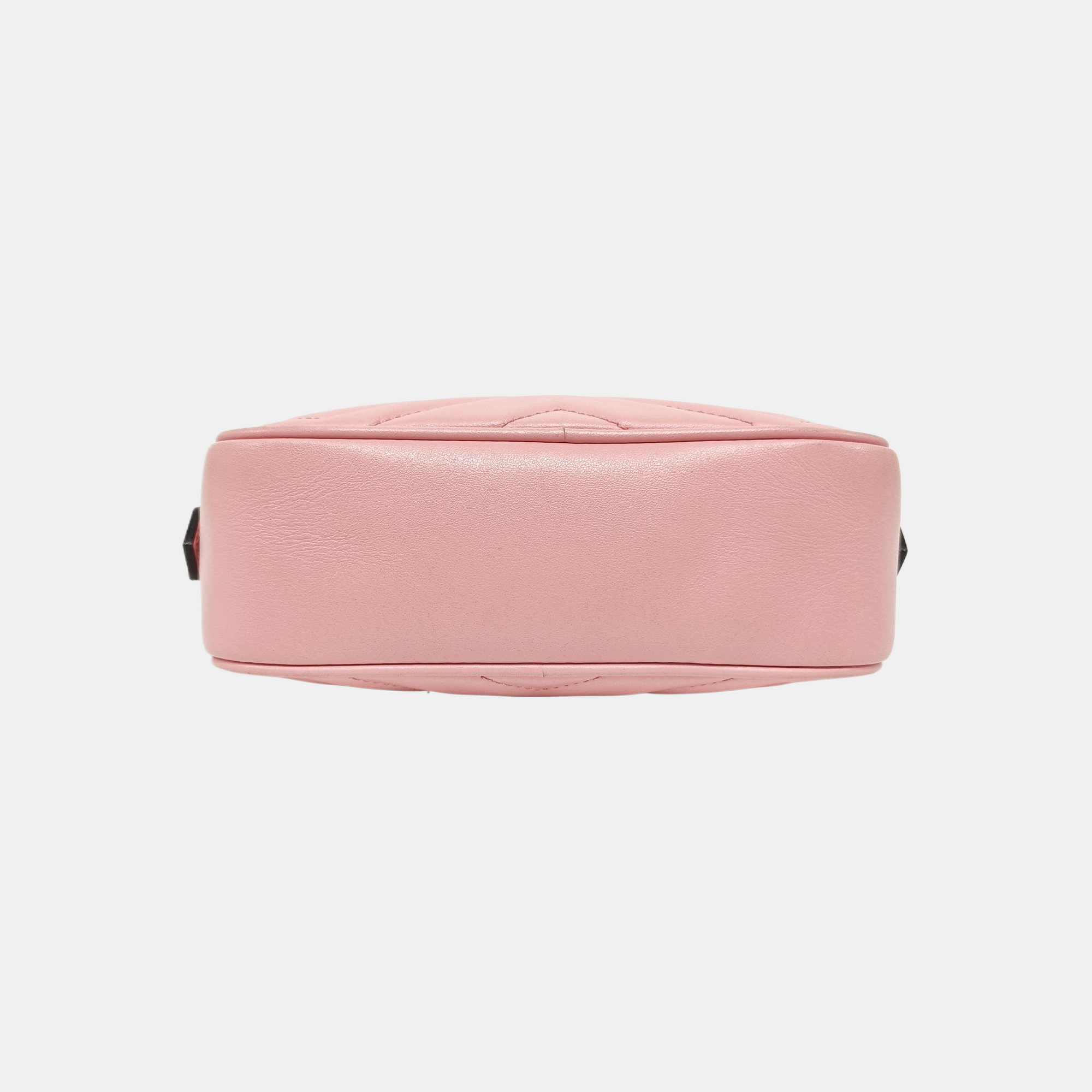 GG Marmont Mini Quilted Calfskin Pink