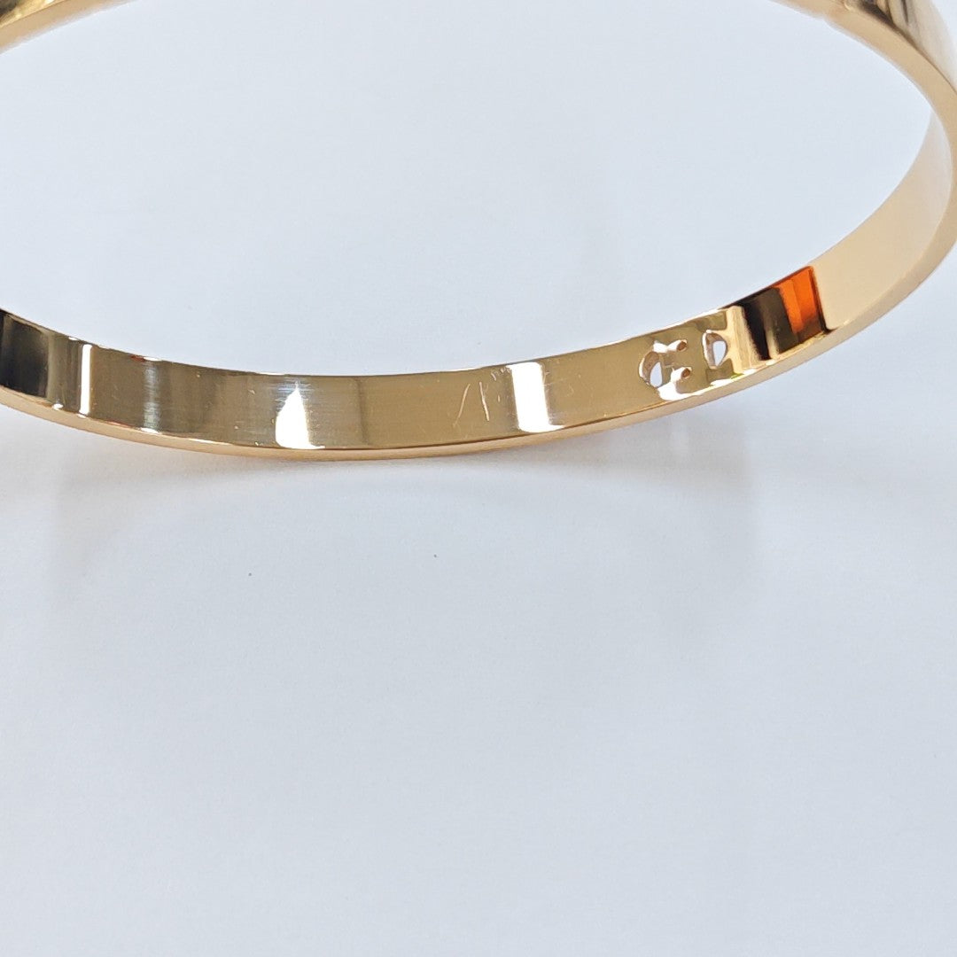 H D'ancre 18k Rose Gold Bangle