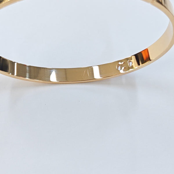 H D'ancre 18k Rose Gold Bangle