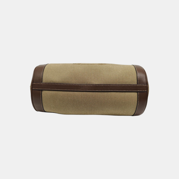 Canvas Shoulder Bag Beige