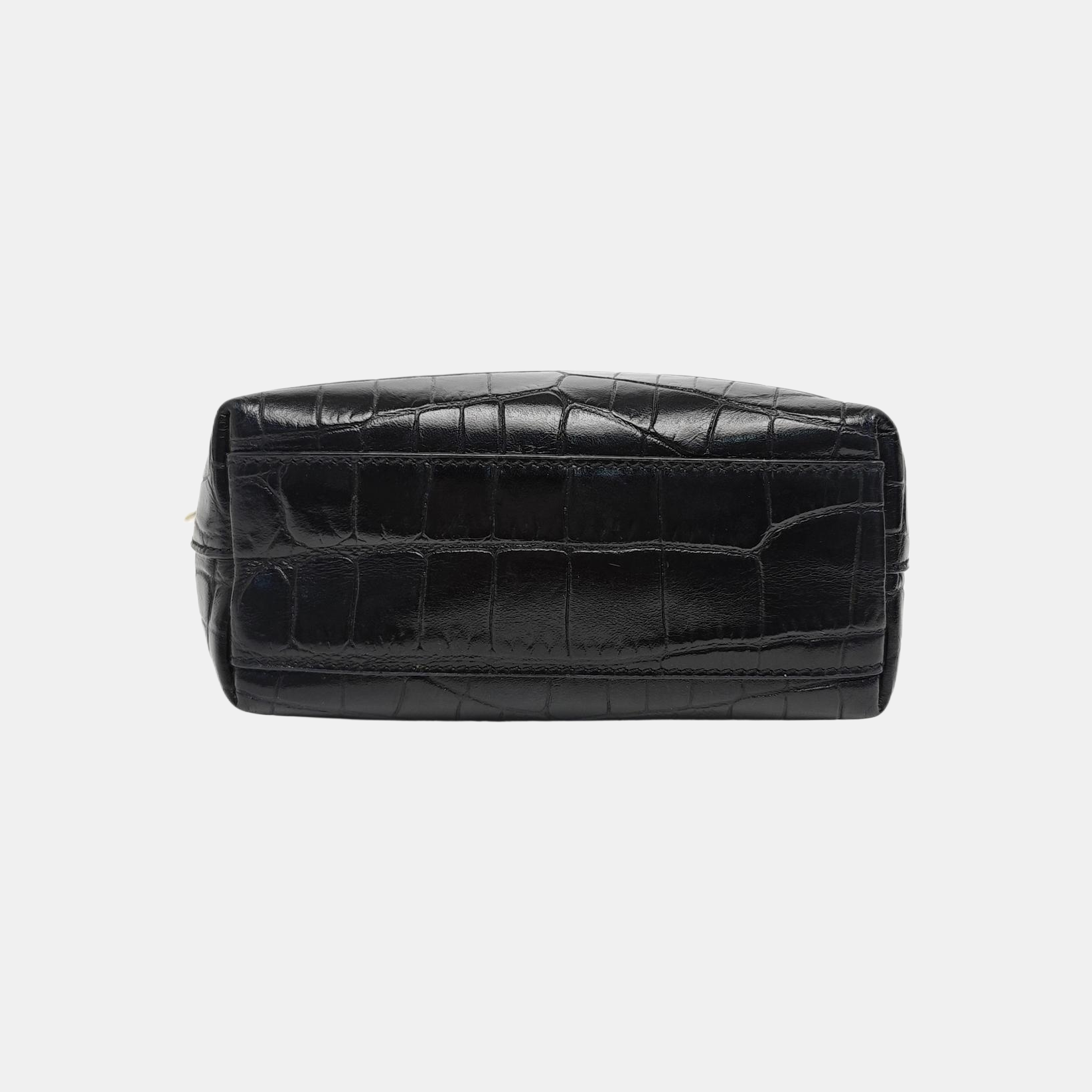 Calfskin Shoulder Bag Black