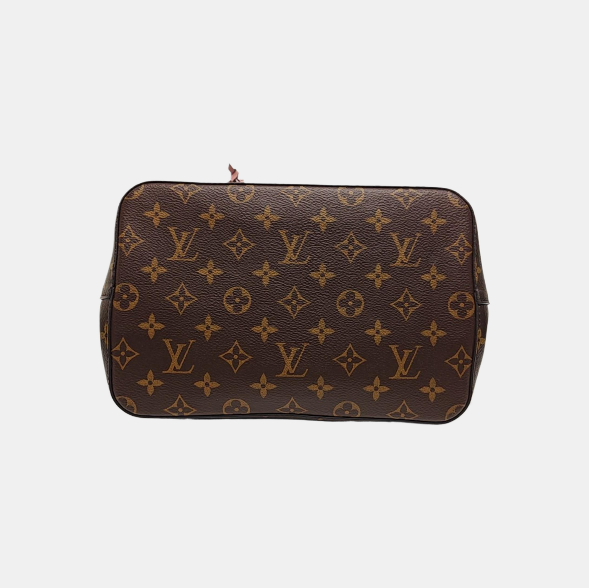 NÉONOÉ MM Monogram Coated Canvas Brown