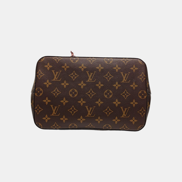 NÉONOÉ MM Monogram Coated Canvas Brown