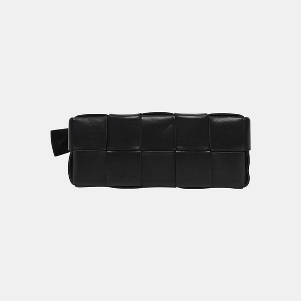 Brick Cassette Small Calfskin Black