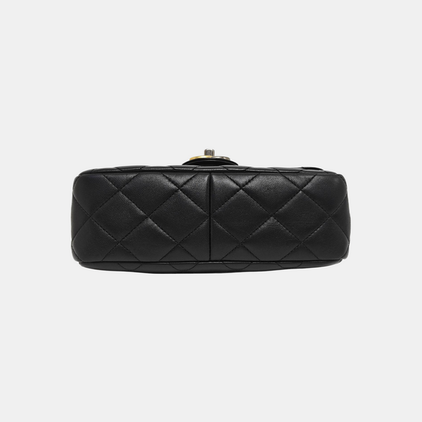 CLASSIC FLAP Mini Quilted Lambskin Black