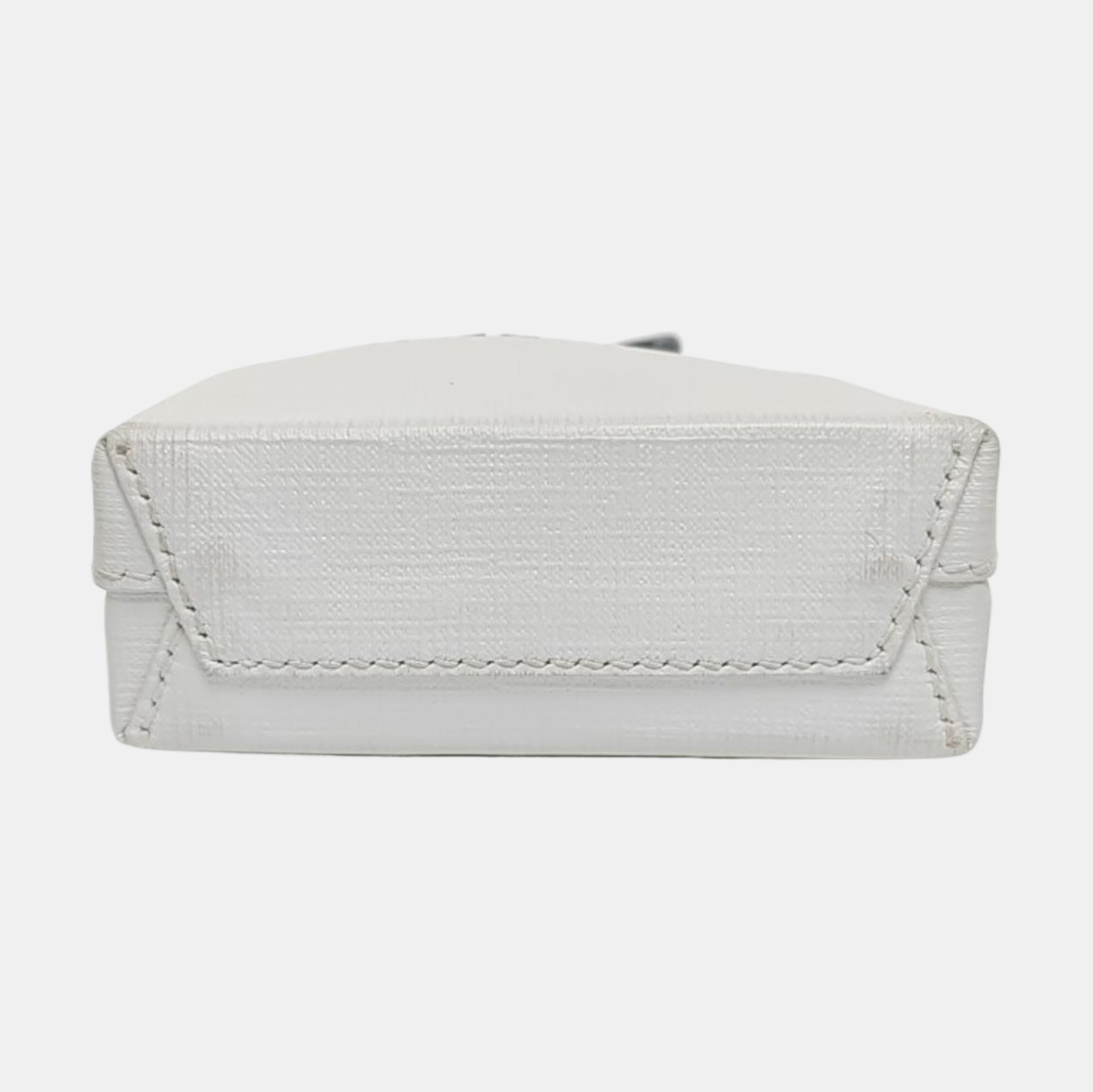 Shopping Bag Calfskin White