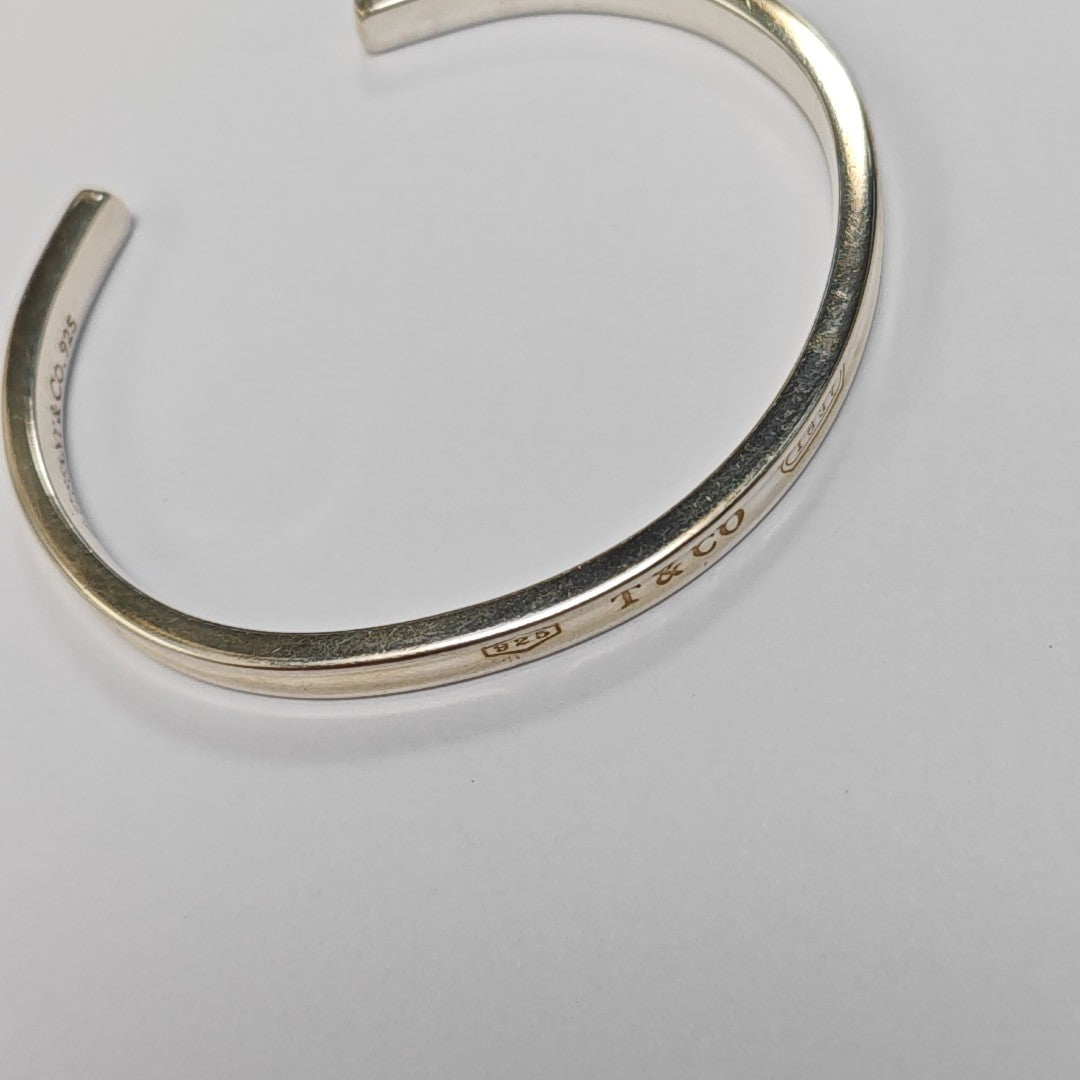 Tiffany 1837 925 Sterling Silver Bangle