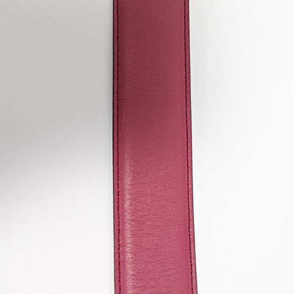 Leather Belt Purple
