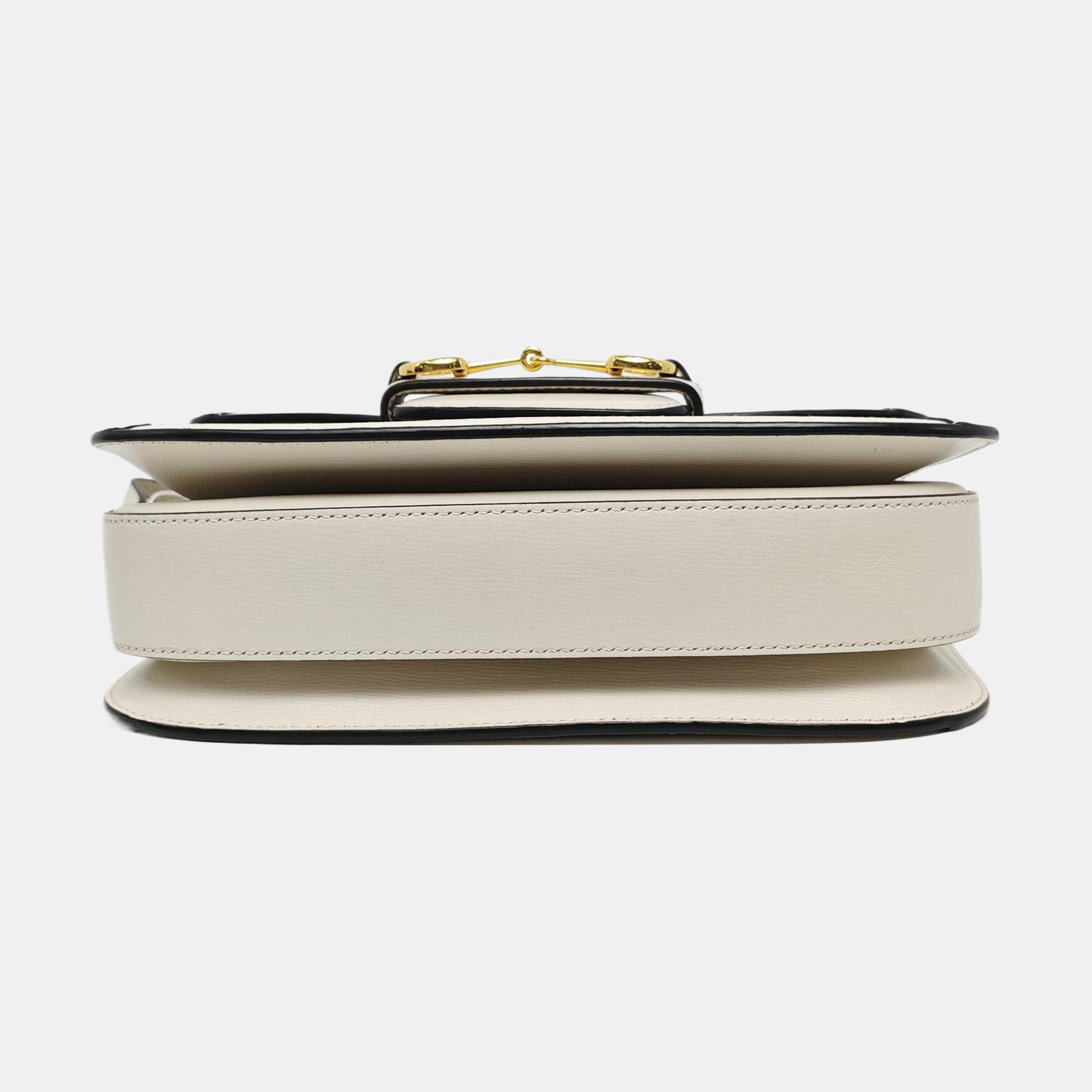 Horsebit 1955 Small Monogram Coated Canvas Beige