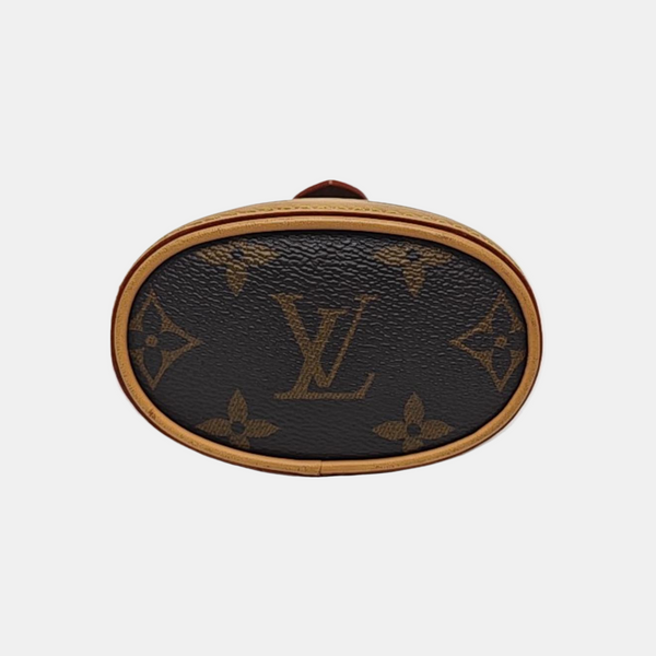 FOLD ME Monogram Coated Canvas Brown