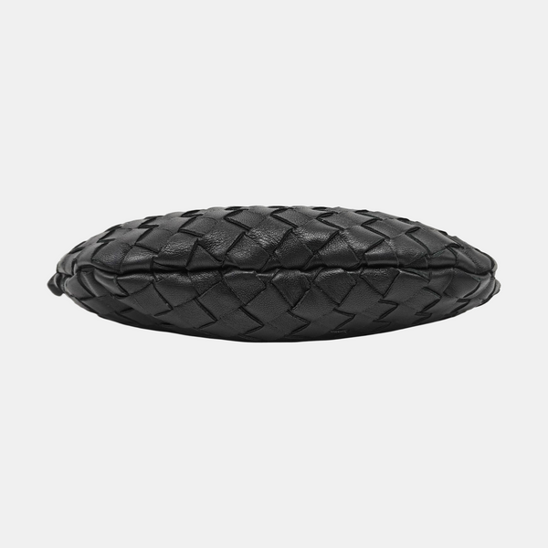 Lambskin Top Handle Bag Black