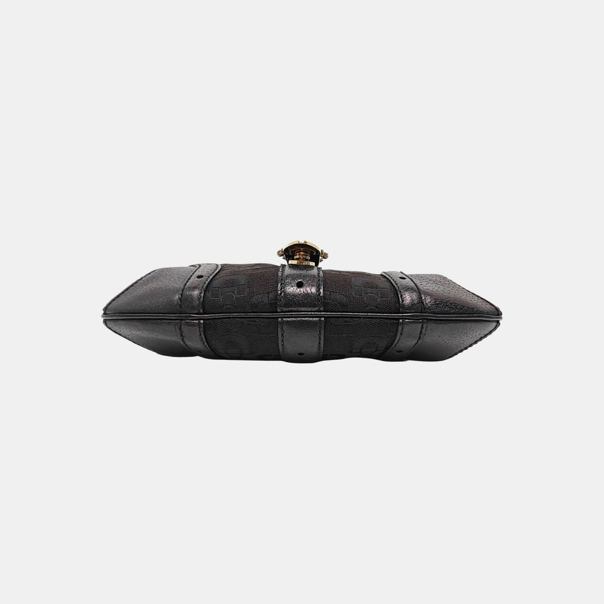 Canvas Top Handle Bag Black