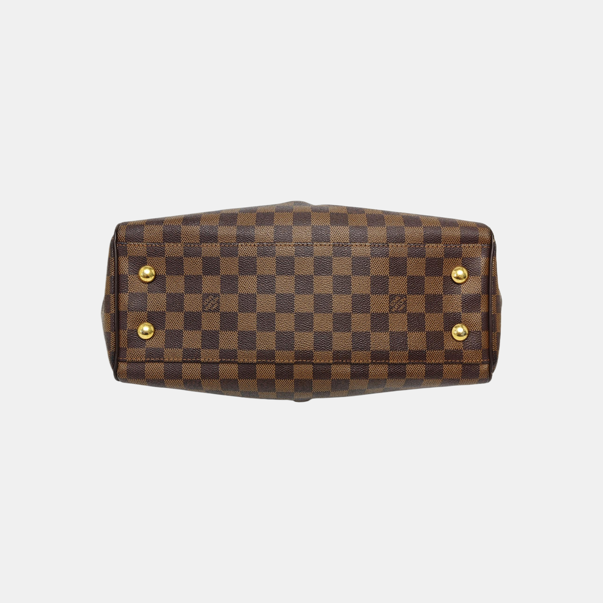 TREVI PM Damier Ebene Coated Canvas Brown