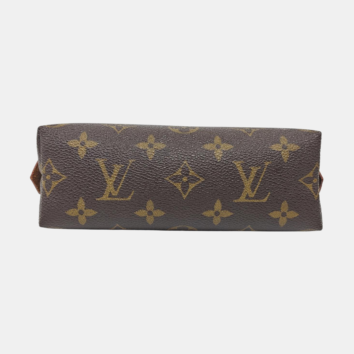 COSMETIC PM Monogram Coated Canvas Brown