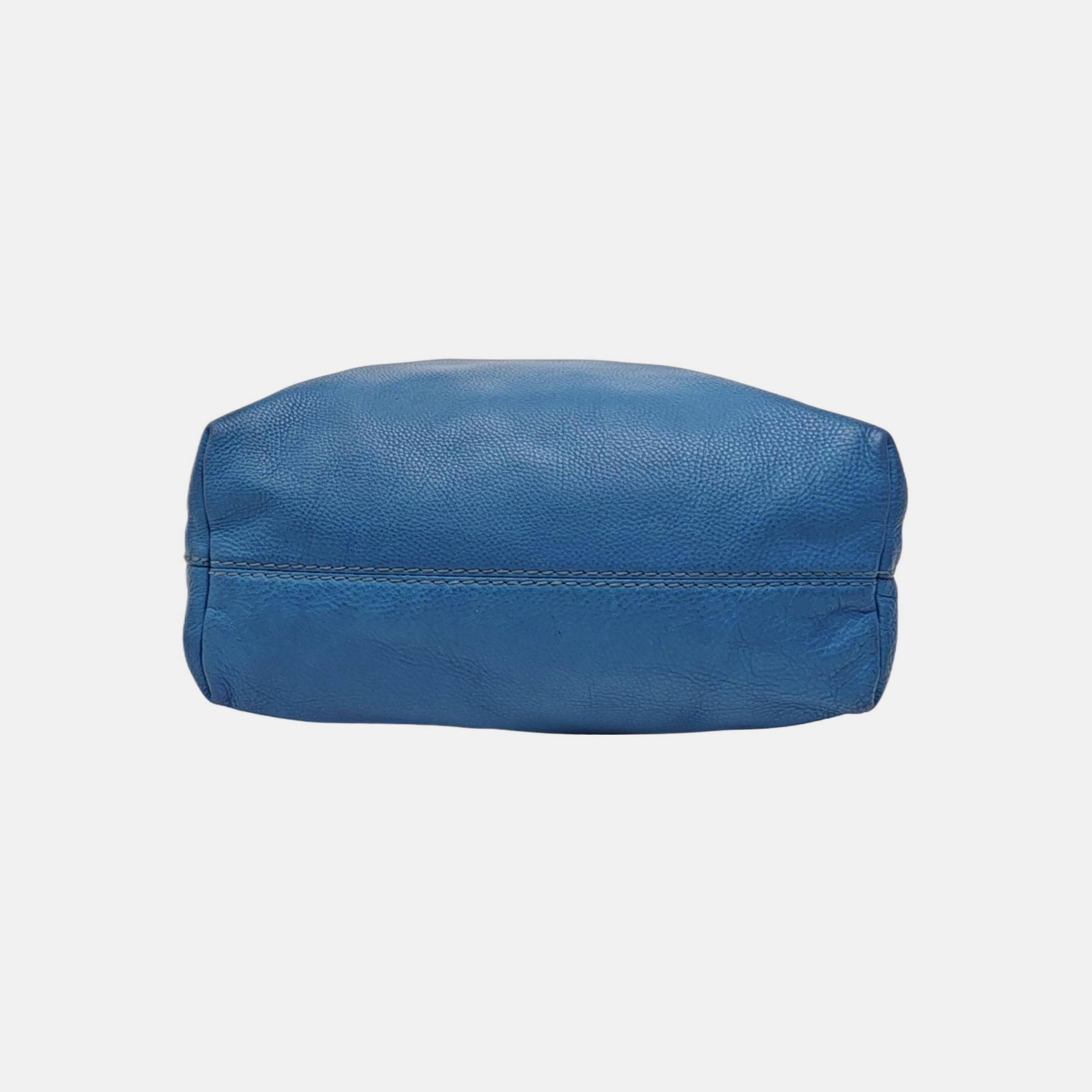Calfskin Tote Bag Blue