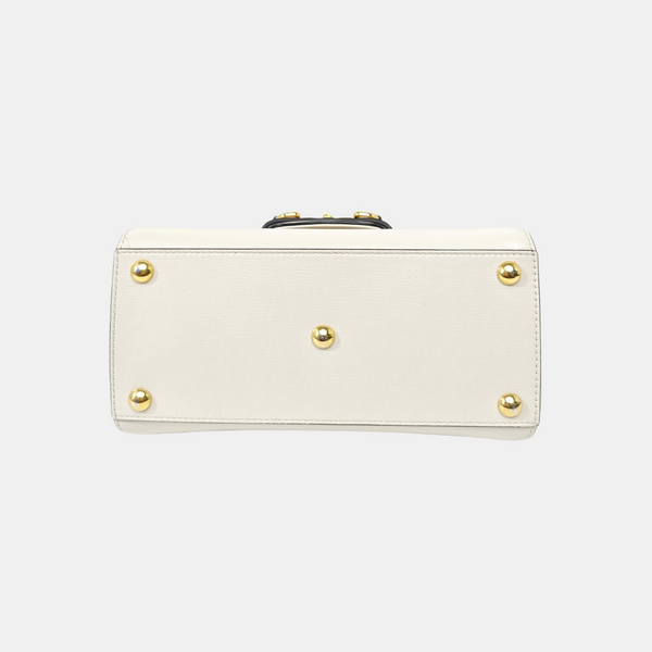 Horsebit 1955 Small Calfskin White