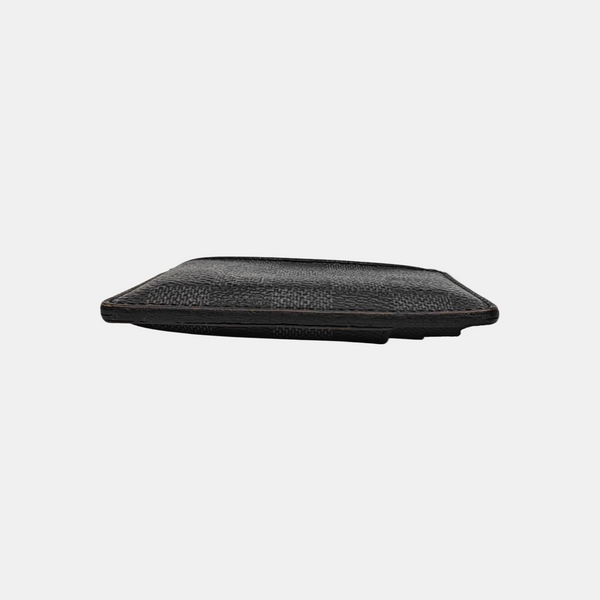Néo Damier Graphite Coated Canvas Black Card Holder