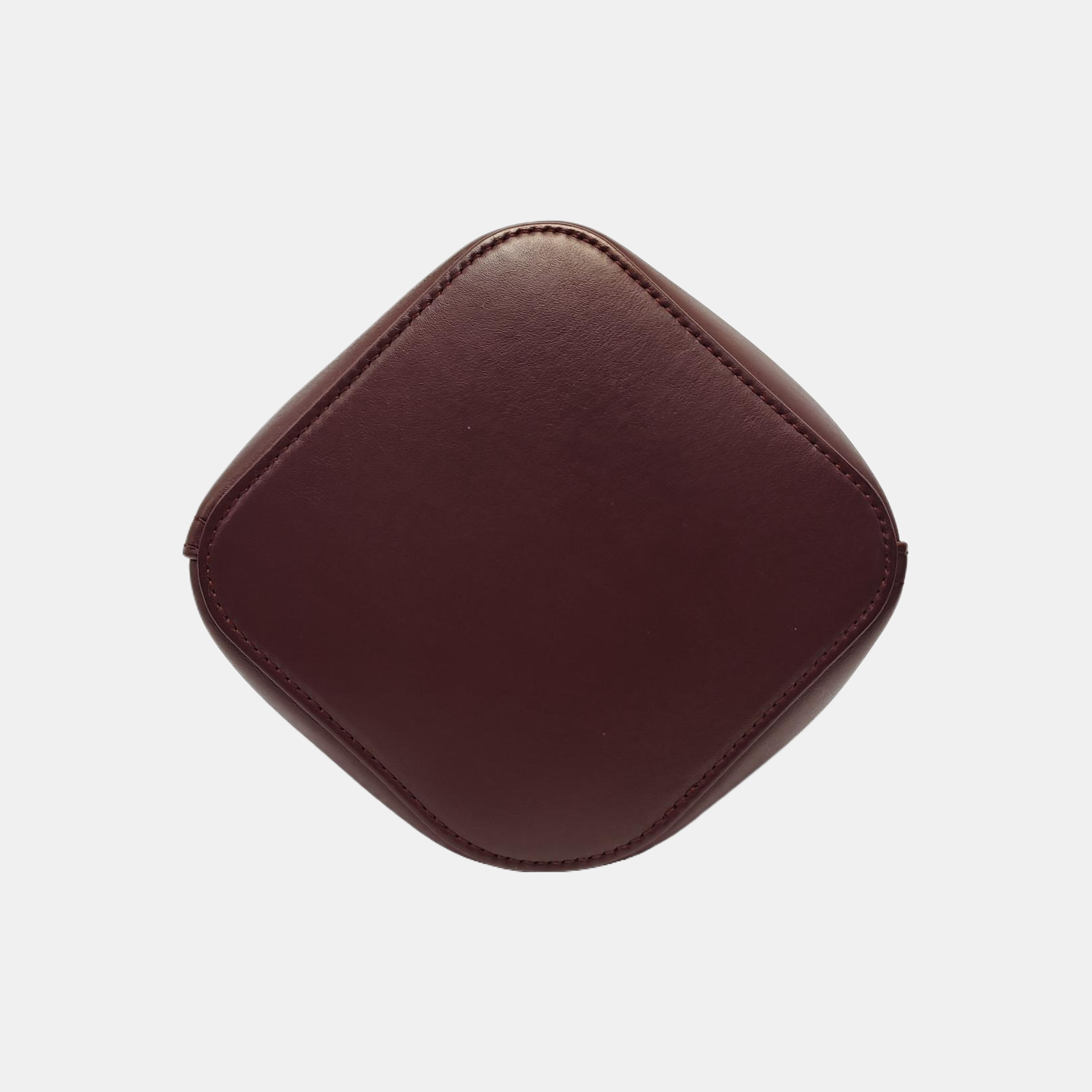 Pebble Bucket Mini Calfskin Red