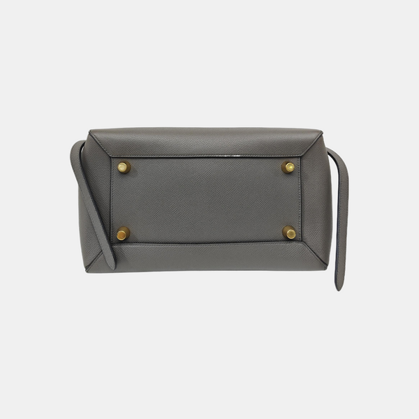 BELT Mini Calfskin Gray