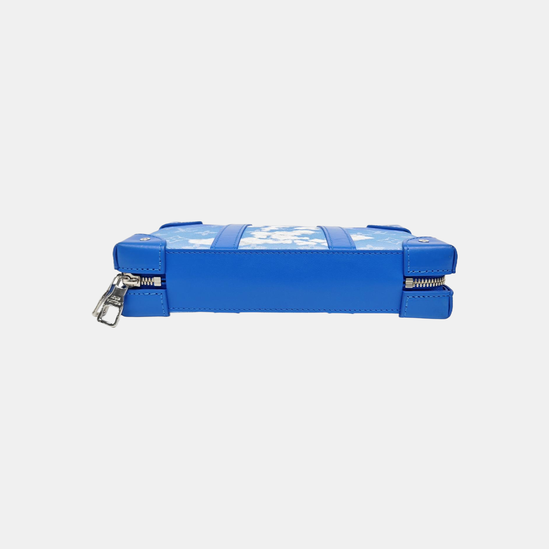 WALLET TRUNK Monogram Coated Canvas Blue