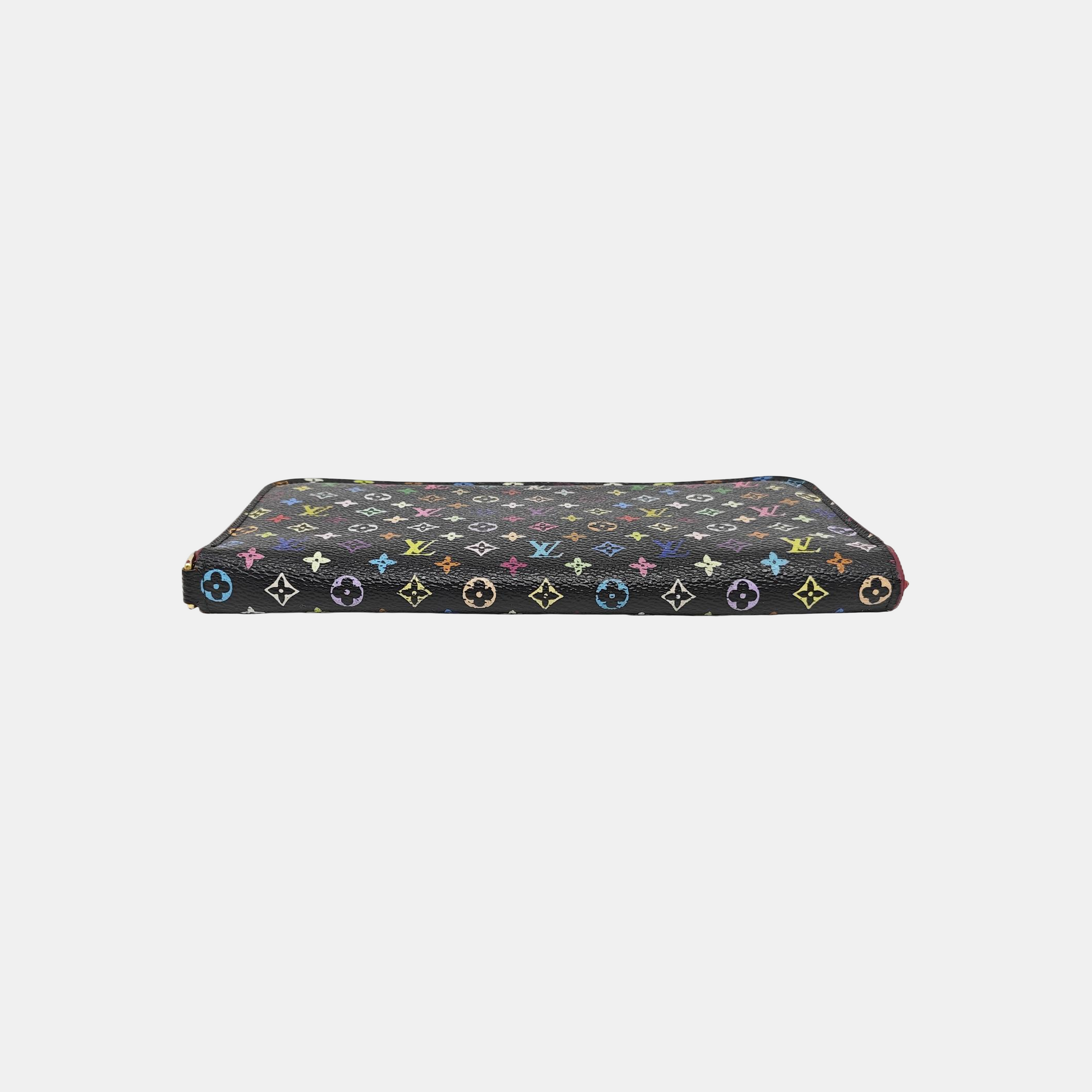 LV × TM INSOLITE Monogram Coated Canvas Black Wallet