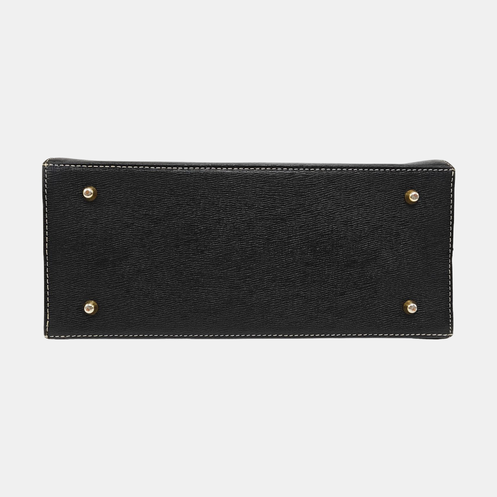 Calfskin Tote Bag Small Black