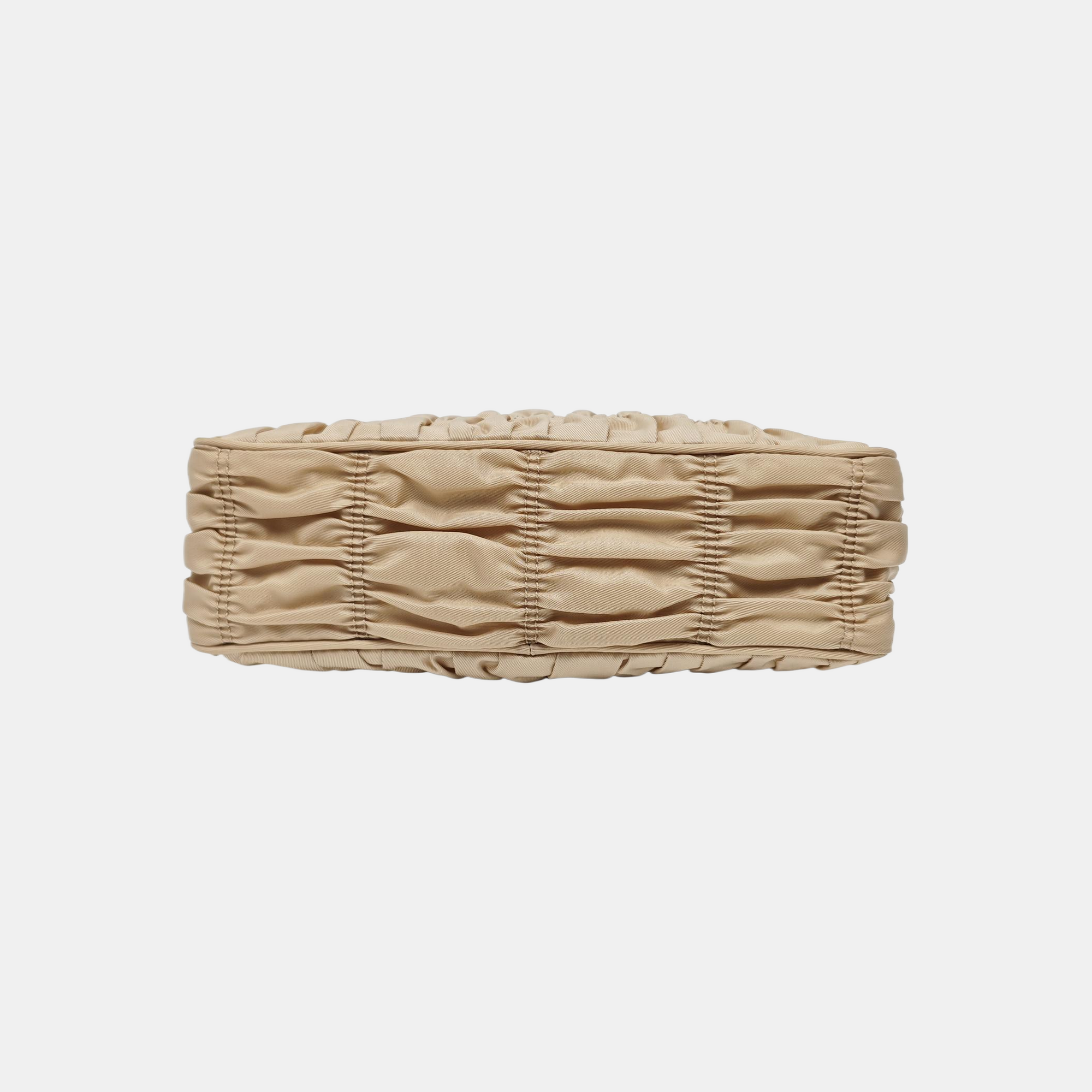 Re-Edition2005 Mini Quilted Nylon Beige