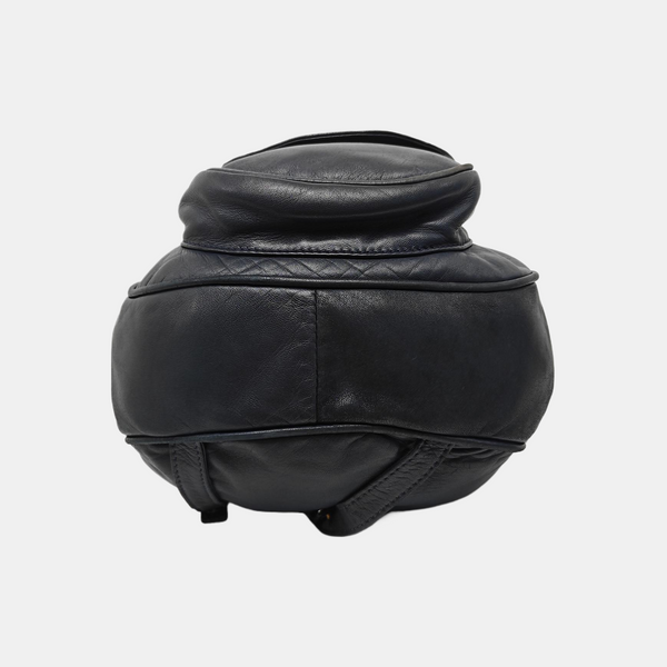 Lambskin Backpack Blue