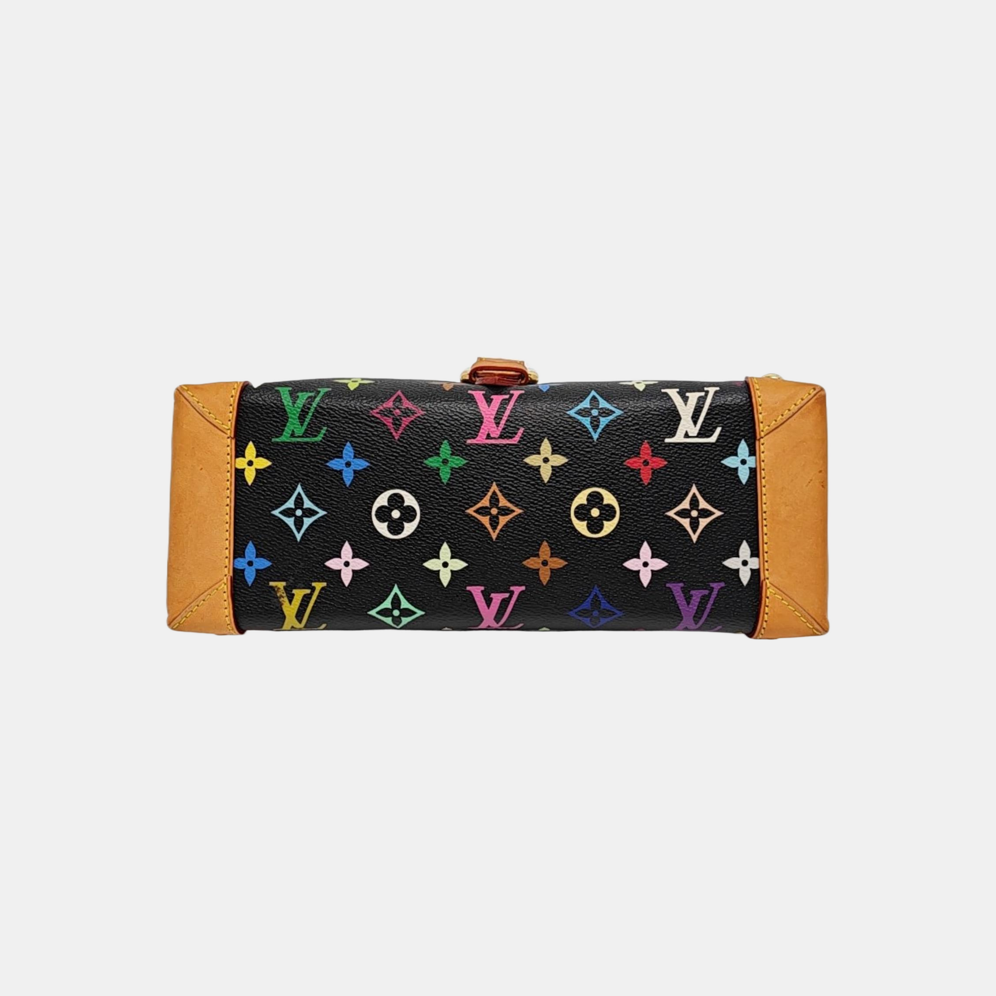 LV × TM ELIZA Monogram Coated Canvas Black