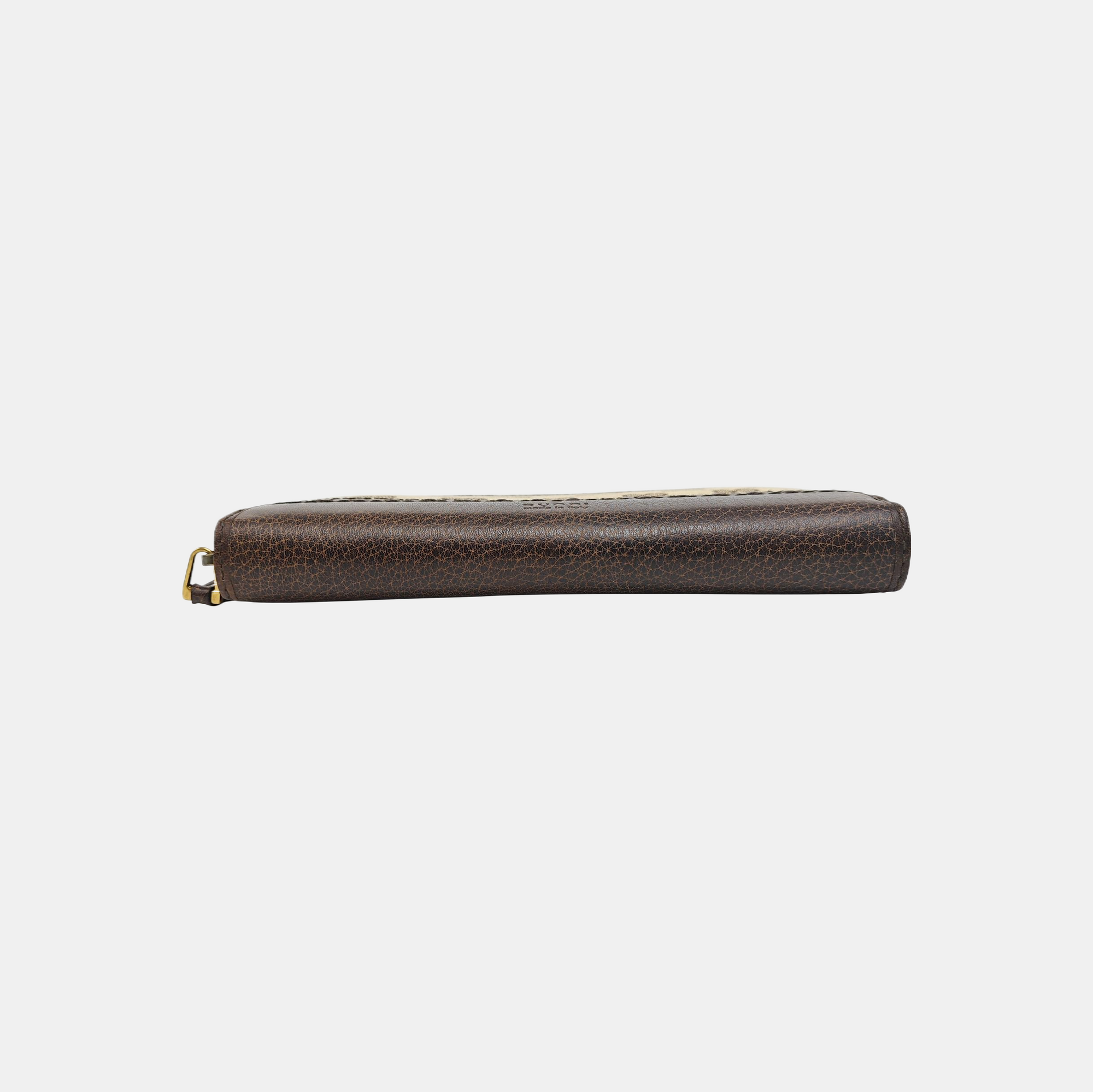Monogram Canvas Wallet Brown