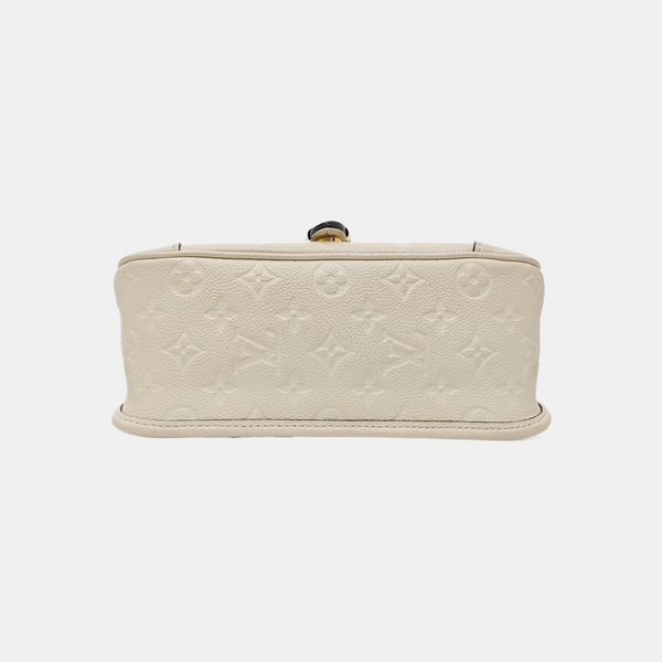 DIANE Monogram Calfskin Beige